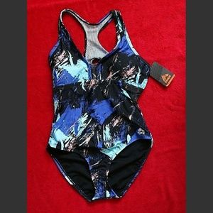 RBX Racer Back Swimsuit One Piece